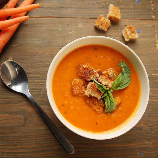 Carrot & Sweet Potato Soup