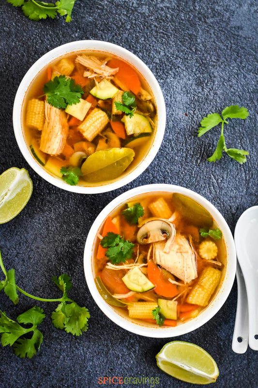 Vegetarian Tomyum Soup